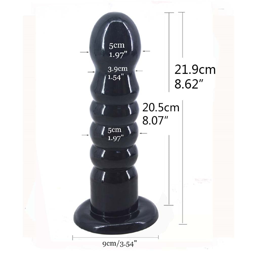 FAAK-Suction-Black-Dildo-Beads-Anal-Plug-Sex-Toys-For-Sex-Shop-Flexible-Dick-Women-Men-1