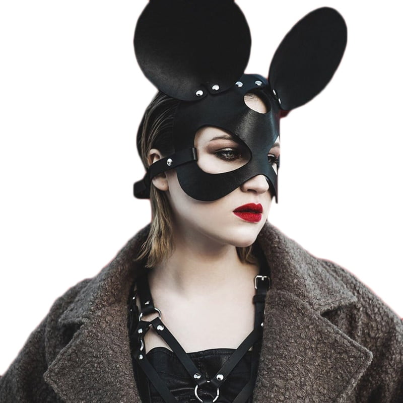 Fullyoung-New-Sexy-Leather-Cat-Mask-Bdsm-Fetish-Cat-Head-Black-Half-Eyes-Cosplay-Face-Adult-5