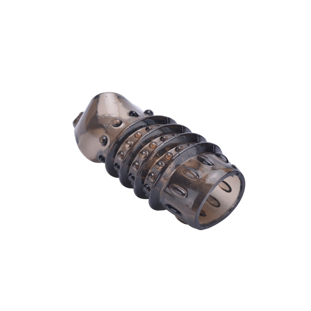 Silicone-Reusable-Penis-Sleeve-Flexible-Glans-Penis-Enlarger-Extender-Delay-Ejaculation-Cock-Ring-Sleeve-Adult-Sex-4