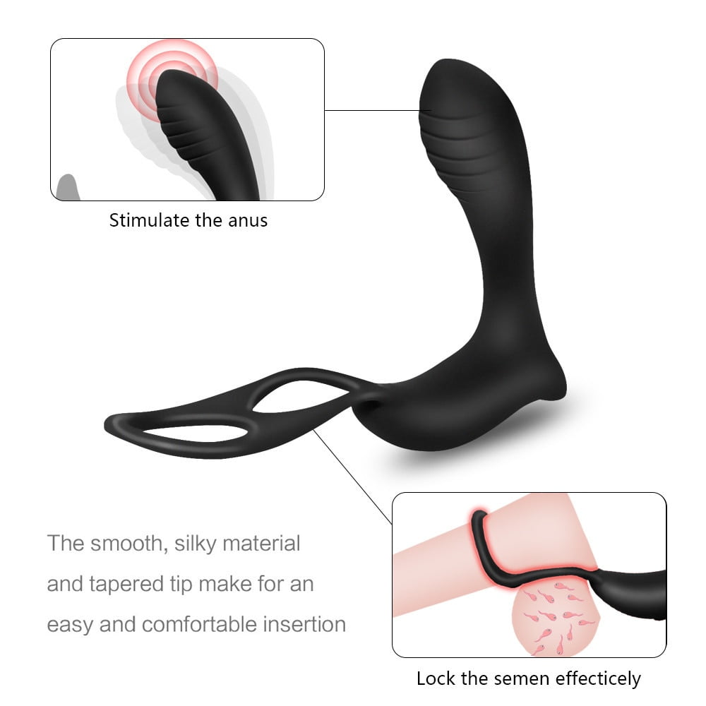 Male-Prostate-Massage-Vibrator-Anal-Plug-Silicone-Waterproof-Prostate-Stimulator-Butt-Plug-Delay-Ejaculation-Ring-Toy-1