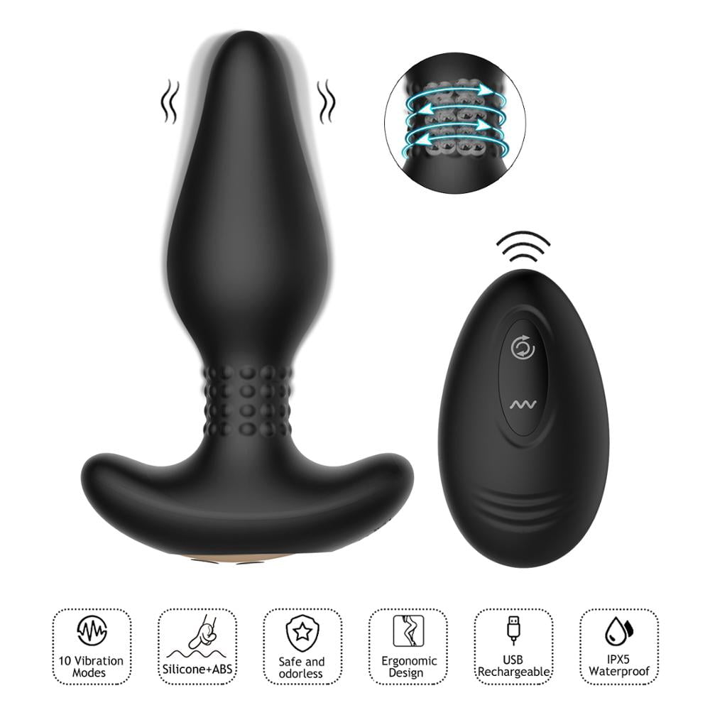 Vibrating-Prostate-Massager-Men-Anal-Plug-Remote-Control-Anal-Vibrator-Powerful-Motors-Patterns-Butt-Silicone-Sex-7