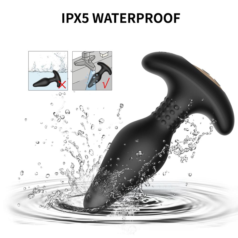 Vibrating-Prostate-Massager-Men-Anal-Plug-Remote-Control-Anal-Vibrator-Powerful-Motors-Patterns-Butt-Silicone-Sex-9